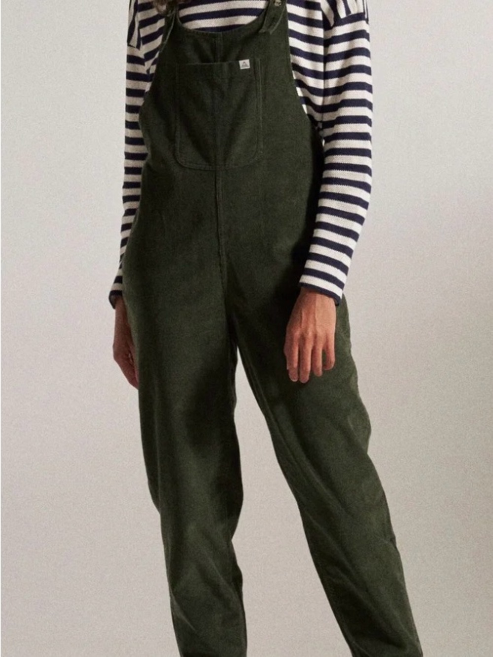Women's Meadows Organic Cotton Cord Dungarees - Picture 2 of 6